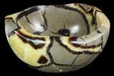 Polished Septarian Bowl - Madagascar #98281-2